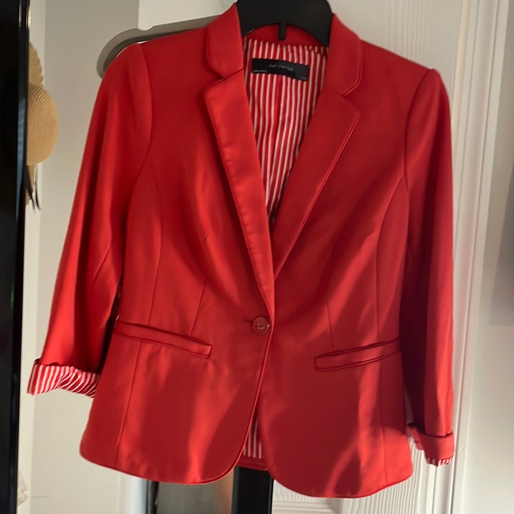 The Limited Coral Blazer XS